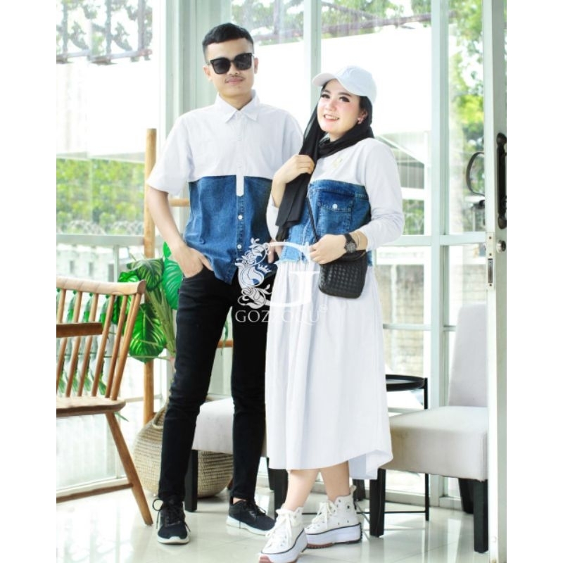 HAVIZA SET COUPLE // QIOMI DRESS DUYUNG // ANGGITA MIDI DRESS // VIOLET MAXI BY GOZZOQU ORI