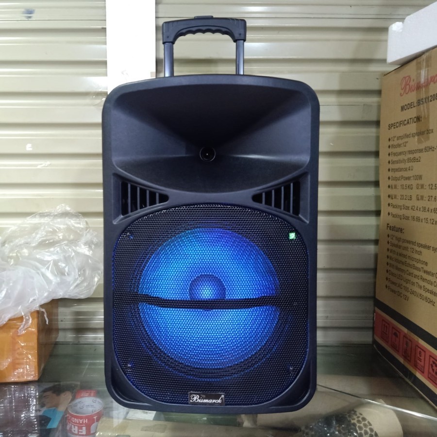 speaker portable BISMARCK BSX 1208 bluetooth