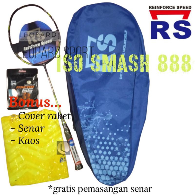 Raket Badminton RS ISO SMASH 888 / RAKET RS