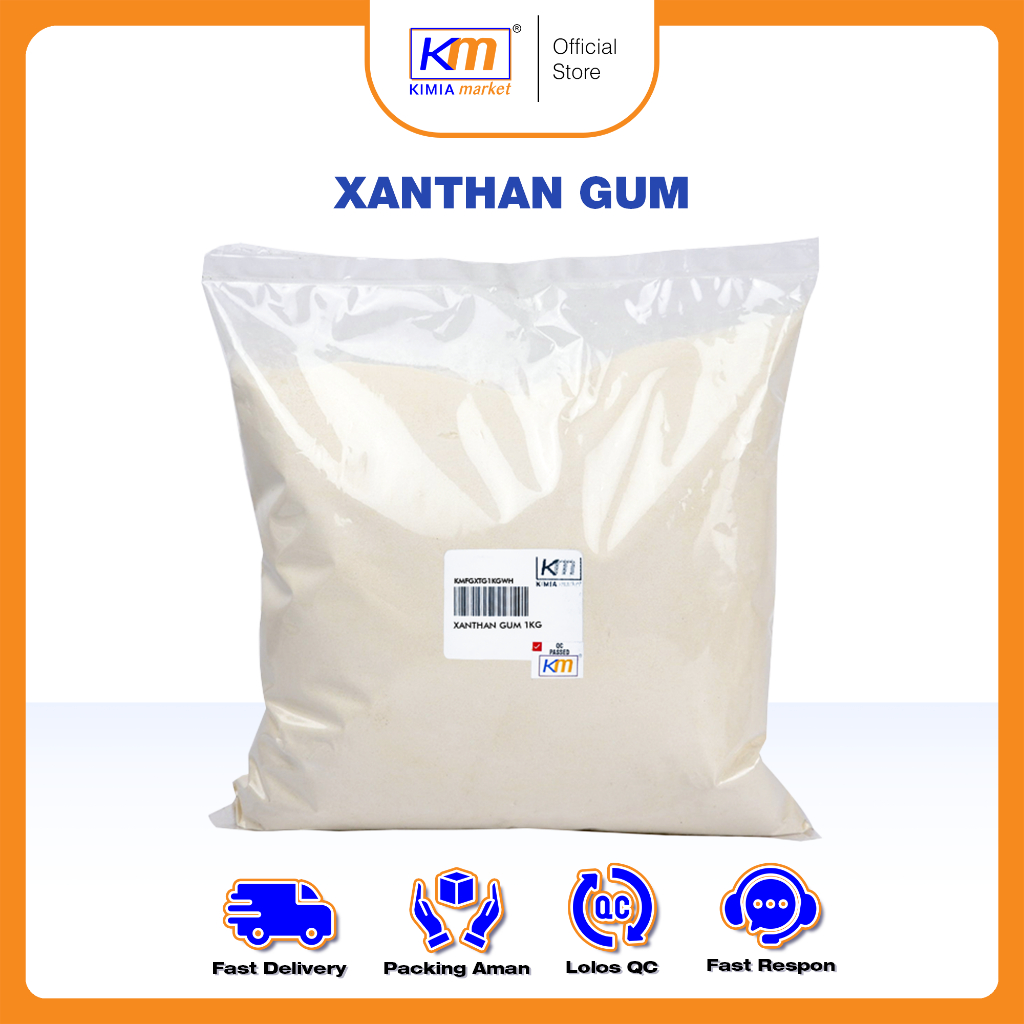 

Xanthan Gum / Pengental makanan 1kg / Pengental Food Grade / Xanthan Gum Halal / Xanthan Gum Beserta CoA