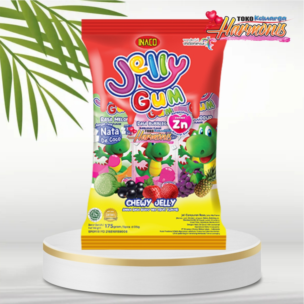 

Inaco Jelly Gum Bag Aneka Rasa Isi 5 Sachet