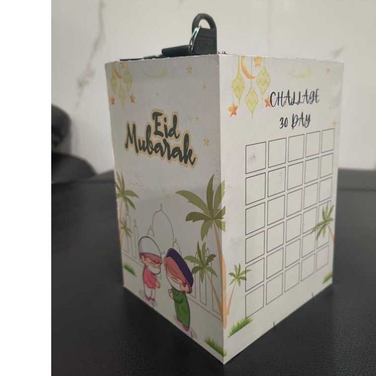 Celengan Target Viral Kunci Iedul Fitri Thr Hari Raya Tabungan Uang Souveni Lebaranr