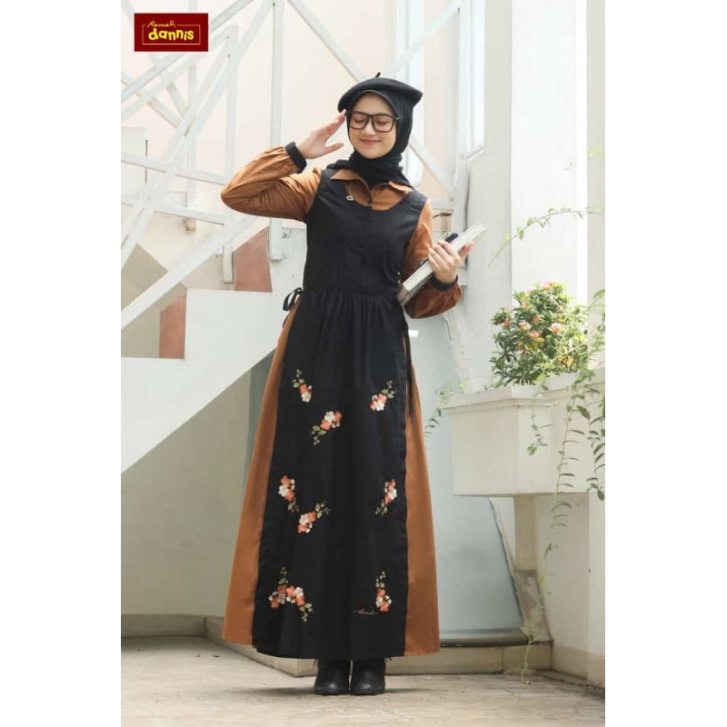 Abaya Dannis A230902/Abaya terbaru 2024