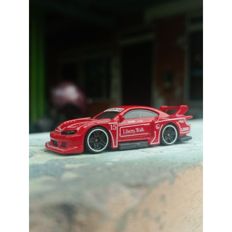 HOTWHEELS NISSAN SILVIA S15 RED EDITION