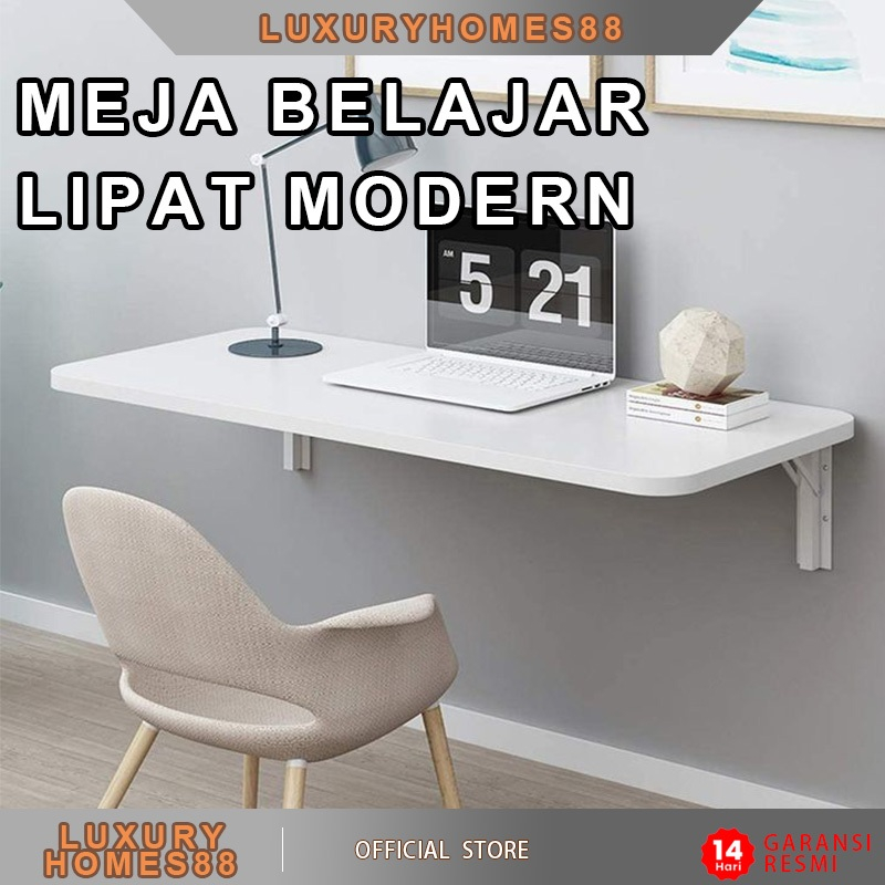 Meja Dinding Lipat Meja Dinding Tempel Meja Dinding Minimalis Meja Belajar Dinding Serbaguna