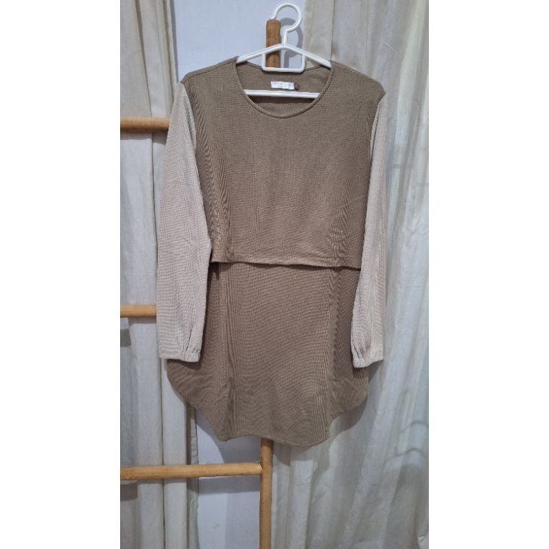 preloved nyonya nursing wear diza