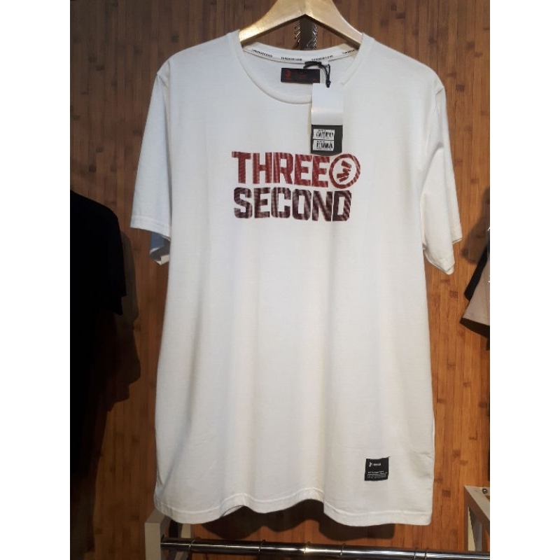 3SECOND Kaos Pria 100% Original