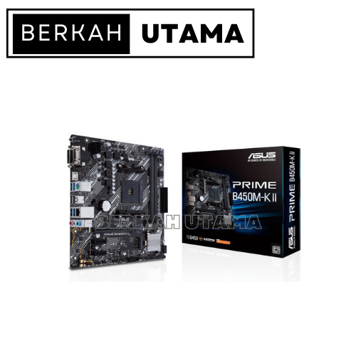 MOTHERBOARD ASUS PRIME B450M-K II (Socket AM4) | ASUS B450M