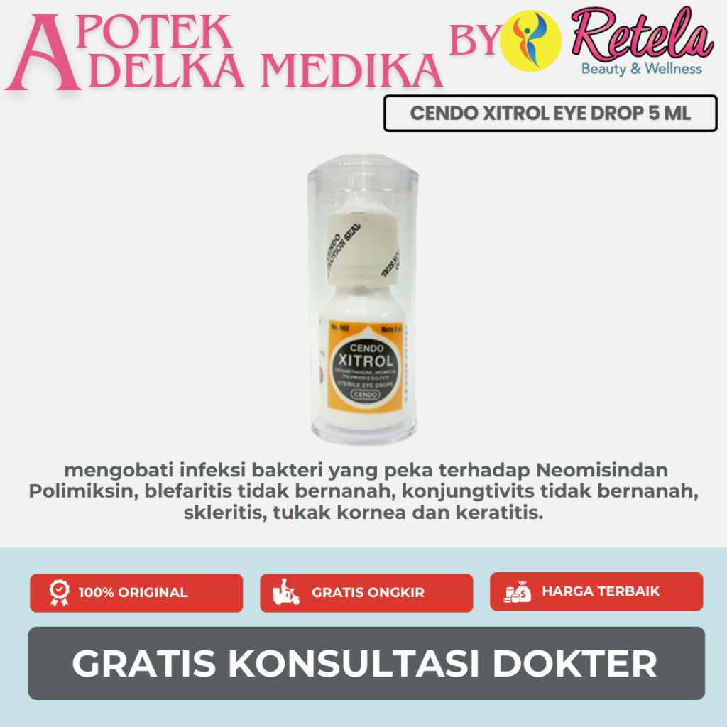 Cendo Xitrol Eye Drop 5 ml
