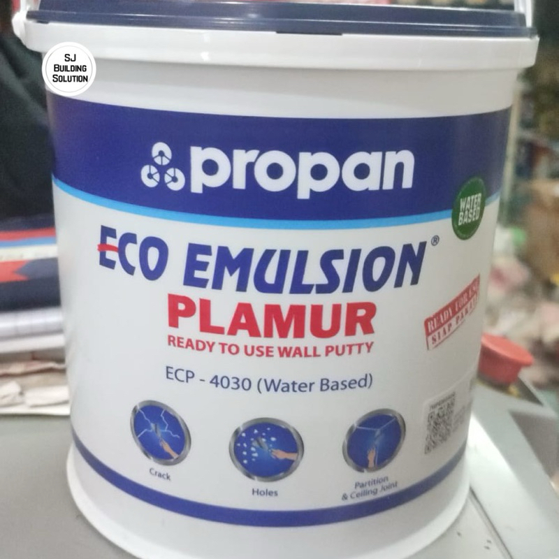 cat dasar tembok propan eco emulsion plamur ECP-4030 5 kg