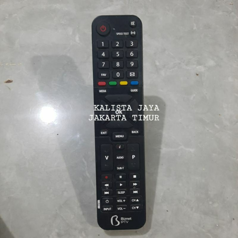 REMOTE REMOT RECEIVER PARABOLA BIZNET IPTV PANJANG ORIGINAL ASLI
