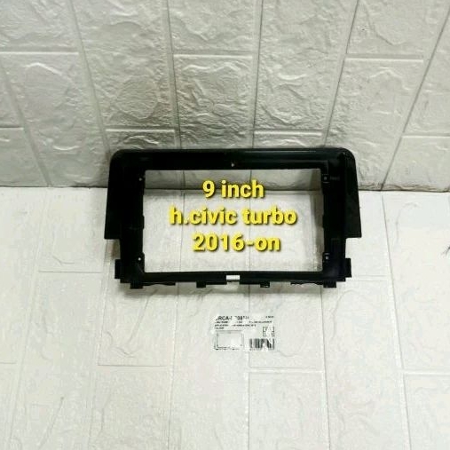 frame head unit android 9inch honda civic turbo 2016-on