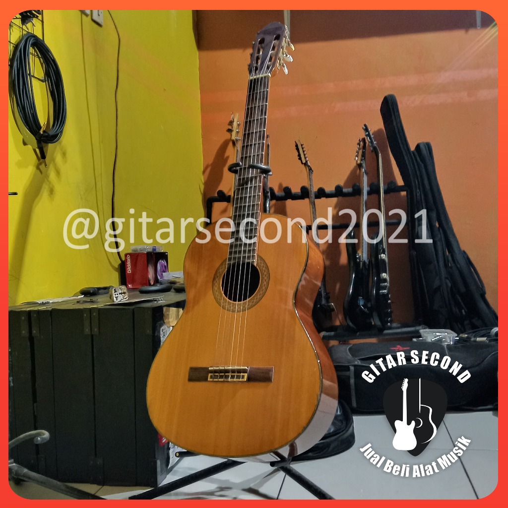 Yamaha C390 Gitar Klasik Gitar Classic Nylon Original