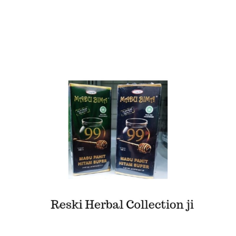 

Madu Bima 99 Madu Pahit Hitam Super isi 150 Ml
