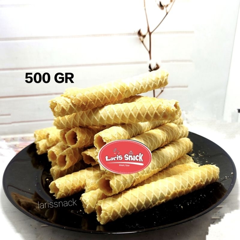 

Monde Egg Roll Cookies Renyah Snack Kiloan 500gr