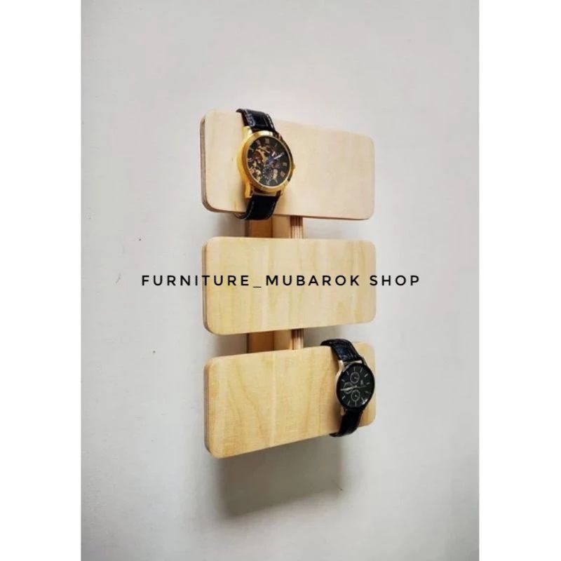 Watch stand / display jam tangan / rak jam tangan dinding / rak gelang / rak kalung / stand jam tang