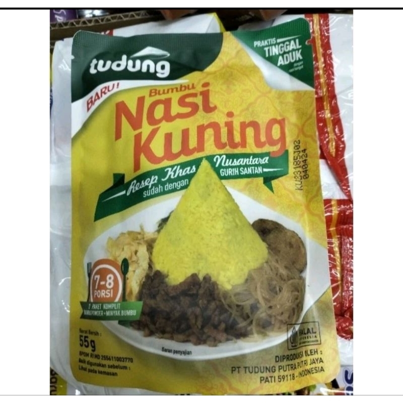 

Tudung Bumbu Nasi kuning Isi 2pack