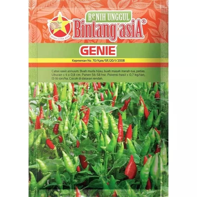 Benih Cabe Rawit Hijau GENIE 10gr