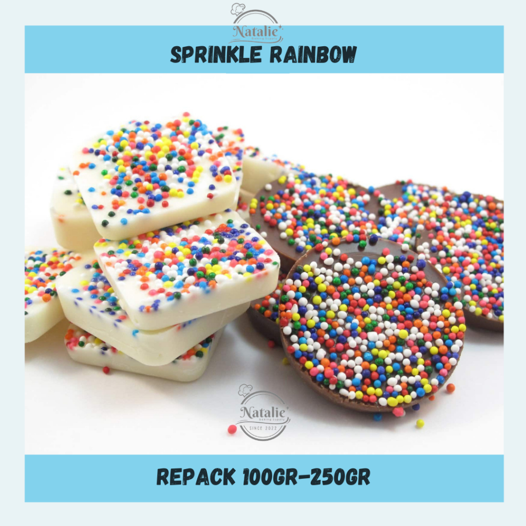 

SPRINKLE TRIMIT 100GR / SPRINGKLE / SPRINKLE ELMER SUGAR RAINBOW SPIKEL