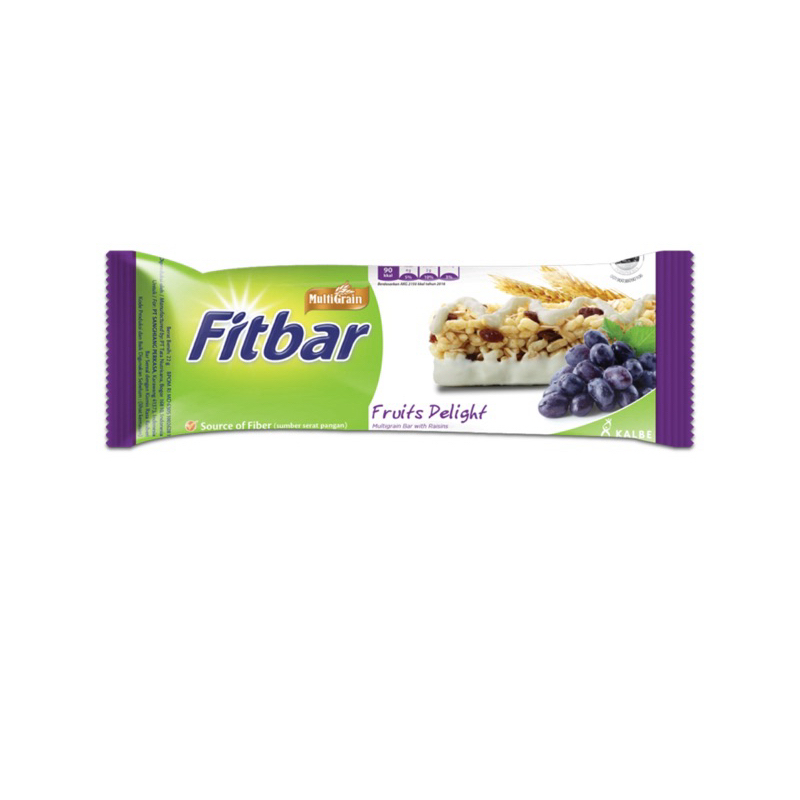 

Fitbar Snack Bar Fruits Delight/choco delight/tiramisu/cheese