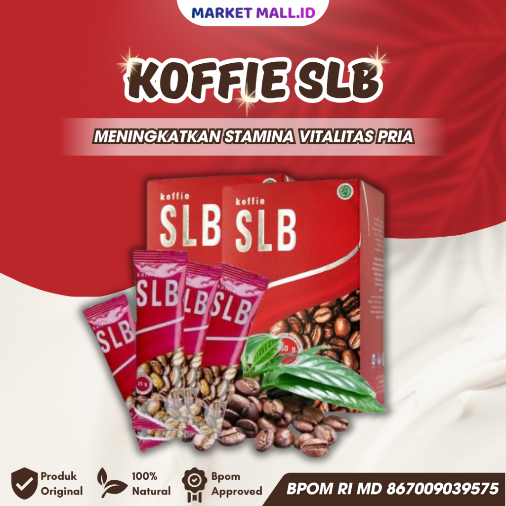

Koffie SLB Original Kopi Penambah Stamina Pria Dewasa - 1 Box Isi 10 Sachet