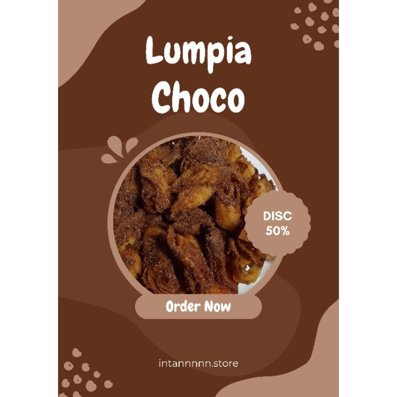 

LUMPIA CHOCO Manis, Delicious dan Renyah