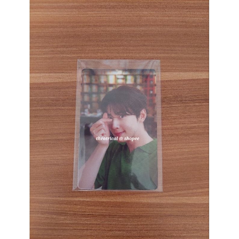 [READY STOCK] pc cha eunwoo x subway ver 2 photocard collab astro ba version benefit combo exclusive