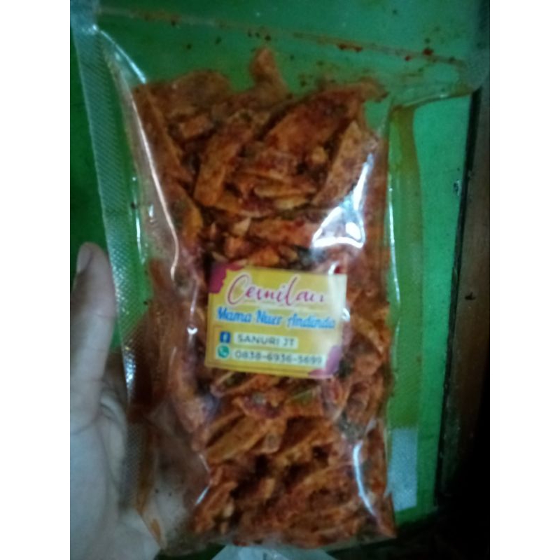 

basreng pedes guri daun jeruk