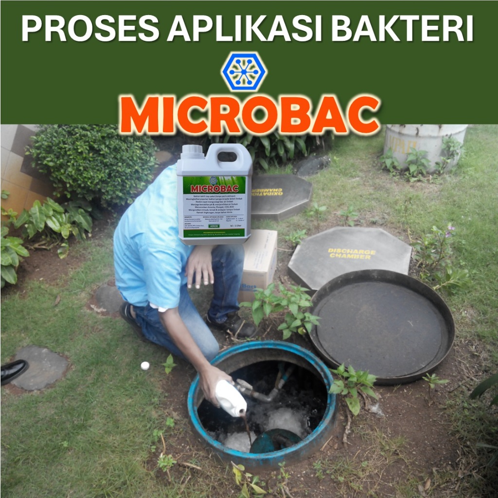 RB Bakteri Aerob Cair Organik Microbac Pengurai Limbah 1 Liter