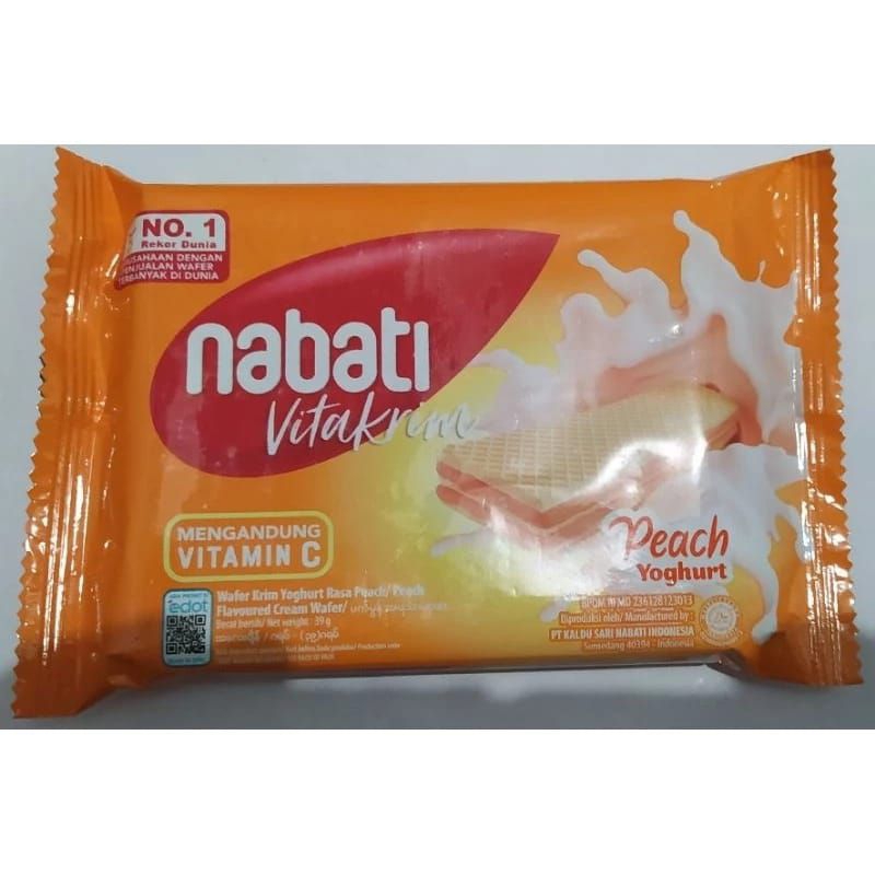 

Nabati Vitakrim Peach Yogurt 39gr