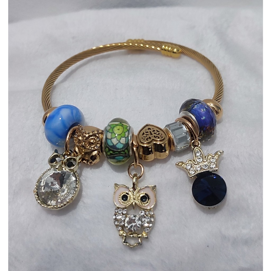 Gelang Pandora Turkey/bracelet/Gelang Cantik/Gelang Unik/Bracelet Gold/bahan Stainless Steel