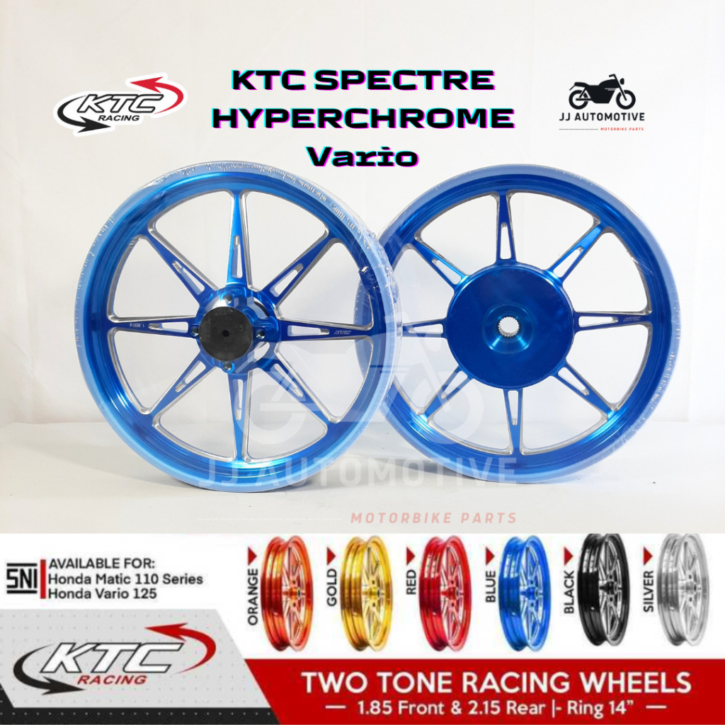 Velg KTC Spectre Vario Beat Scoopy 185/215 Ring 14
