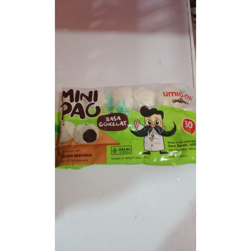 

mini Pao rasa coklat