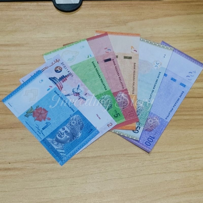 Replika Uang Mainan Ringgit Malaysia Untuk Mahar / Uang Mainan / Ringgit / Malaysian Ringgit / MYR /