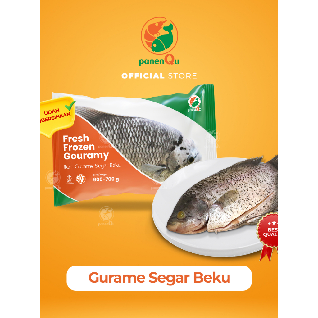 

PanenQu Gurame Frozen Premium 400 - 500 Gram
