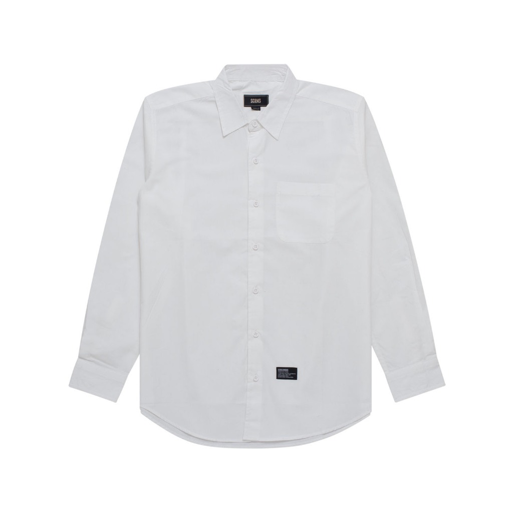 Screamous Kemeja Longsleeve Shirt ANTOLIN OFF WHITE