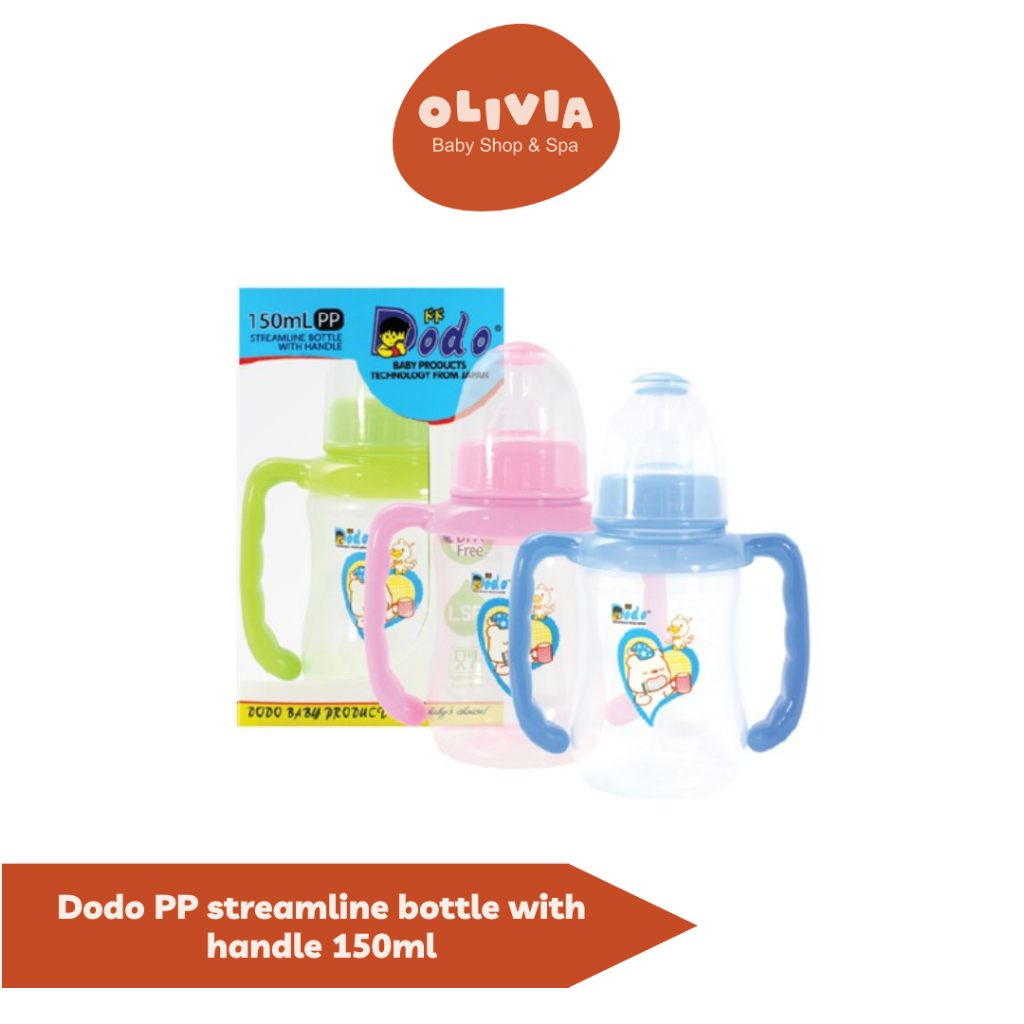 Dodo PP streamline bottle with handle 150ml