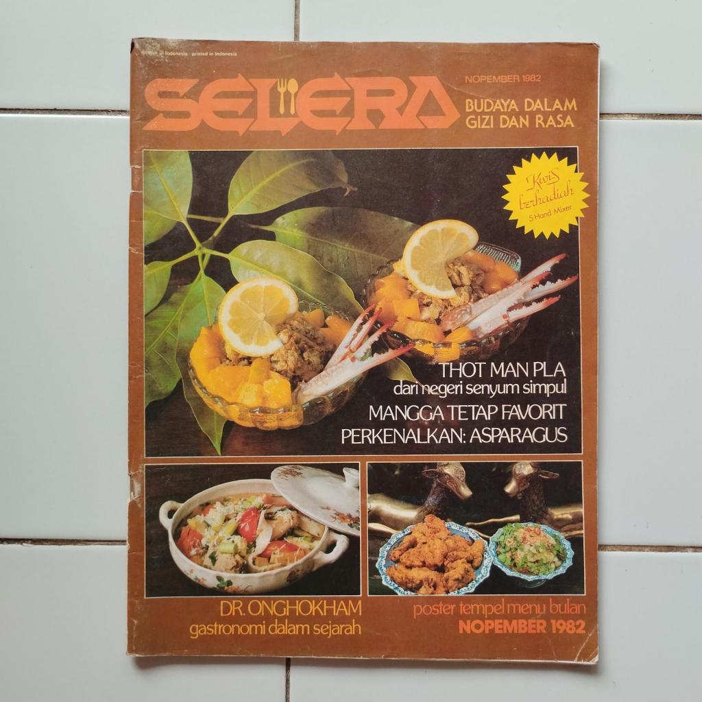 Majalah Masakan Selera Nopember 1982