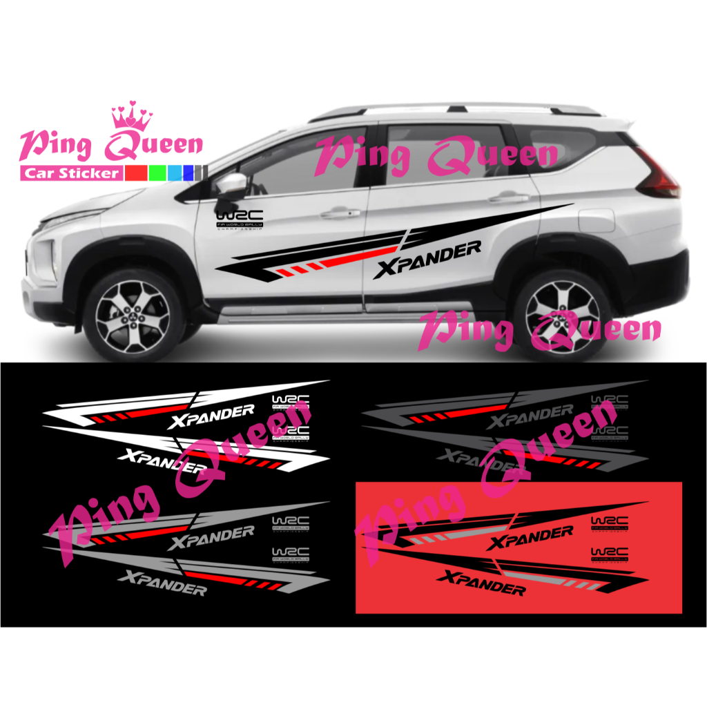 STRIPING STICKER MOBIL XPANDER CROSS STICKER LIST MOBIL MITSUBISHI XPANDER