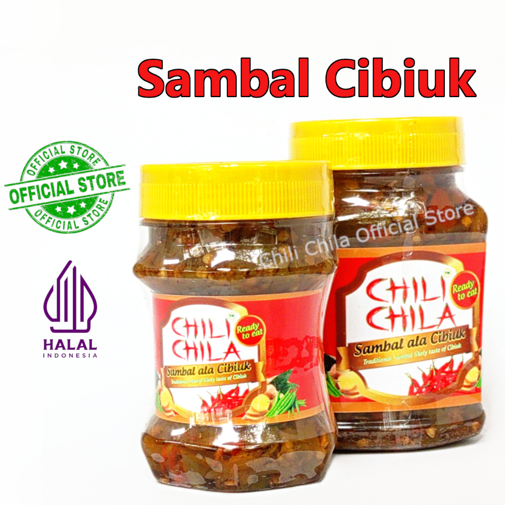 

Chili Chila Sambal Cibiuk Halal 140 gr & 210 gr