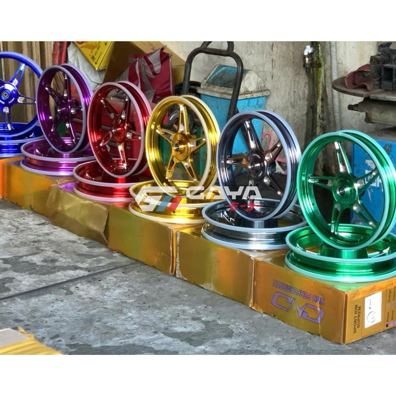 VELG DELKEVIC DND K SPEED MIO VARIO 125 VARIO 150  VARIO 160 BEAT SCOOPY DELKEVIC DND MODEL KING SPE