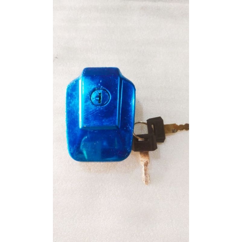 Tutup tangki metalic blue RX S YT 115cc Thallana