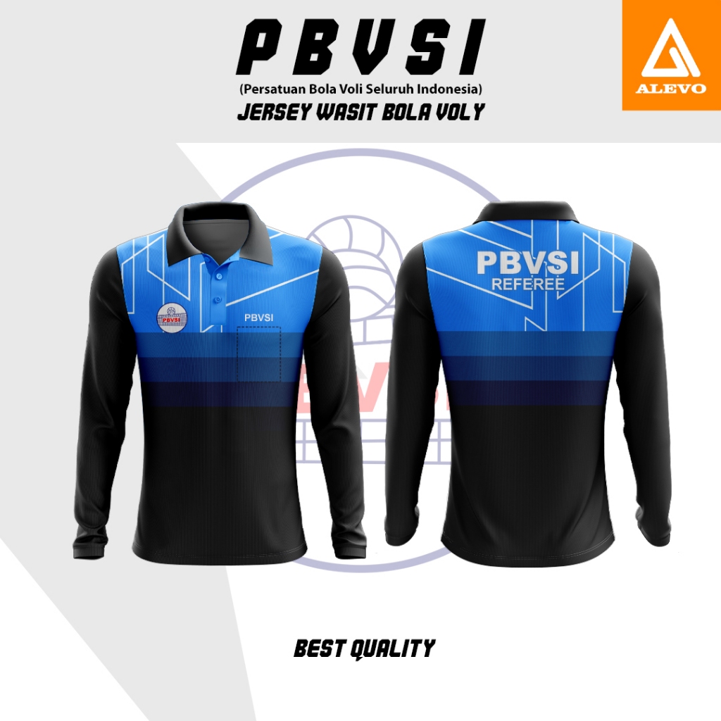 JERSEY PREMIUM HARGA PROMO BAJU POLO PBVSI BERKUALITAS BAJU WASIT VOLLEY BALL