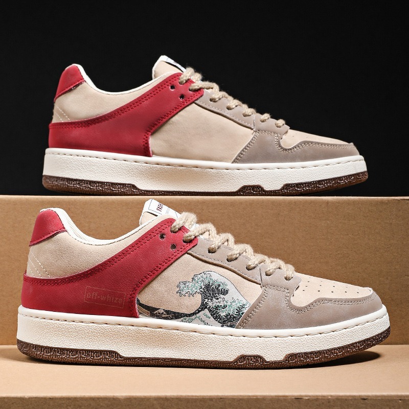 JS Sepatu Pria Terbaru Sneakers Olahraga Cowok Kekinian Kasual Shoes Pria Running Shoes Sepatu Pria 