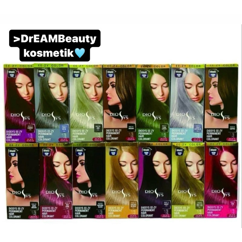 Diosys cat rambut 100ml (Diosys pewarna rambut)