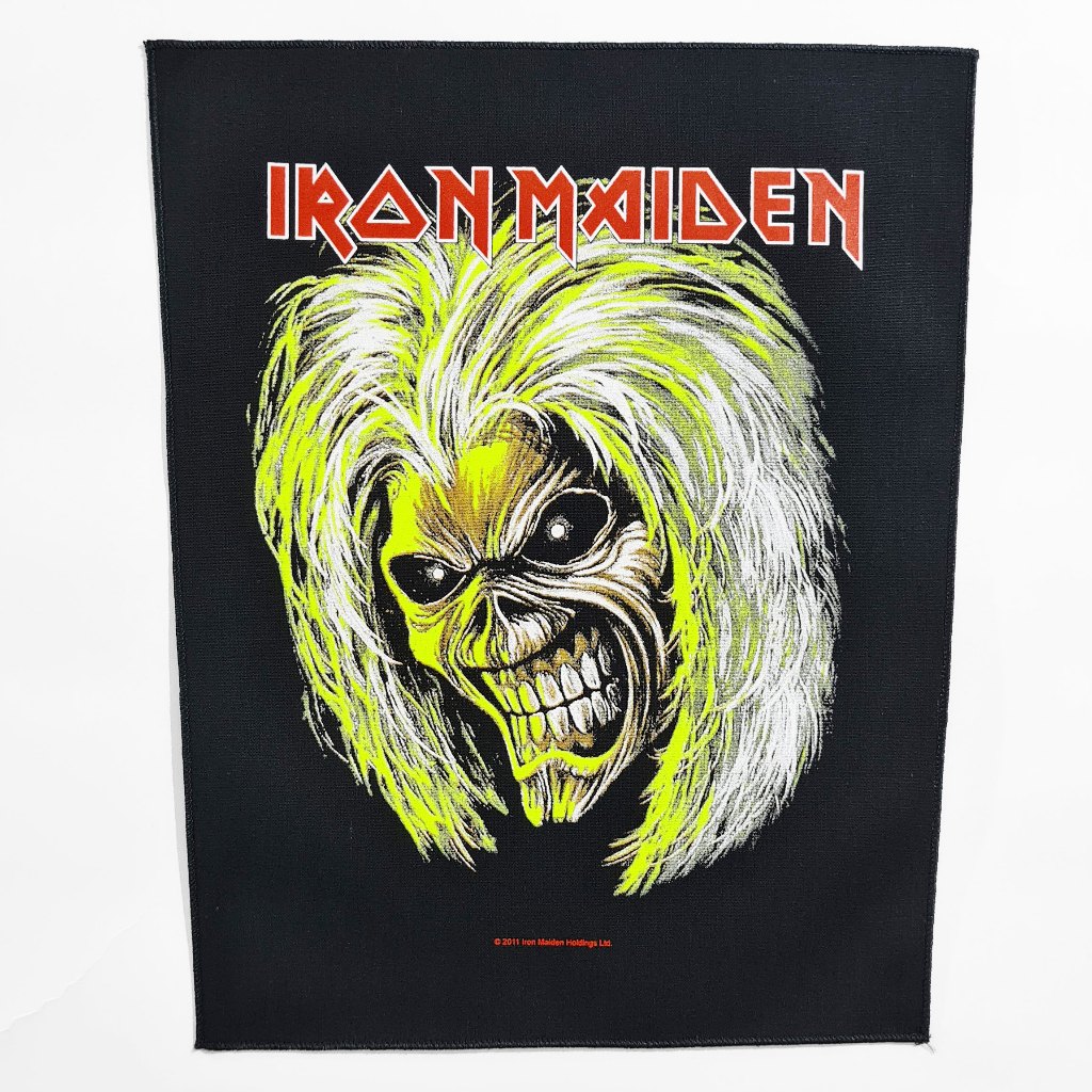 Official Iron Maiden - Eddie Back Patch