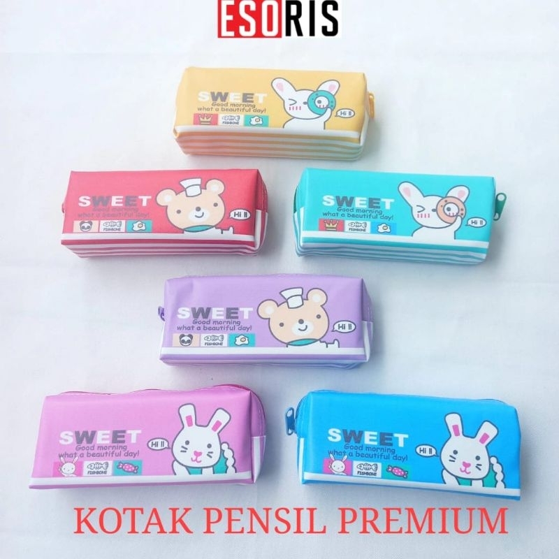 

(ES) EA5177 Kotak Pensil Lucu Jumbo Tempat Pensil Fancy Pouch Sweet Rabbit N Fren