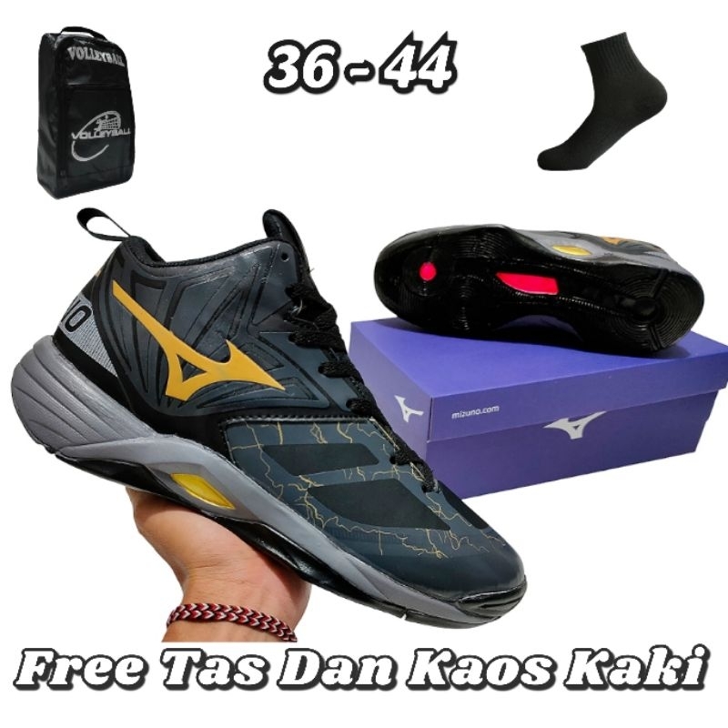Sepatu Olahraga Voli Mizuno Momentum 2 / Mizuno Wave Momentum 2 Mid