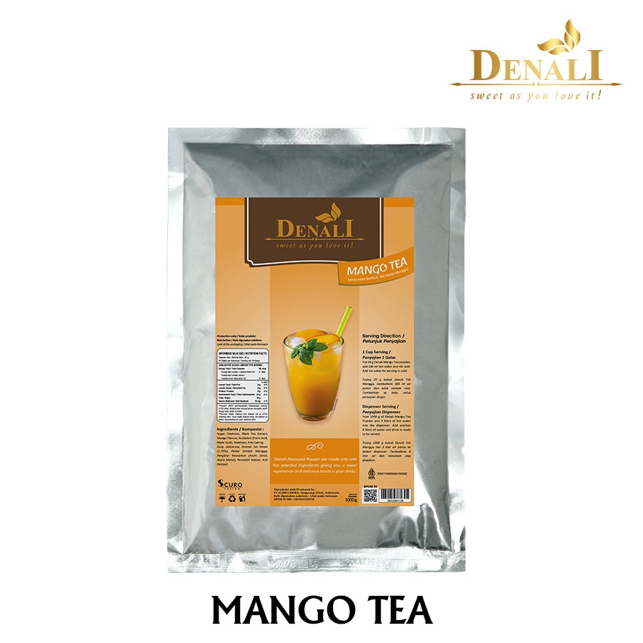 

Denali Flavoured Tea Powder - Mango Tea