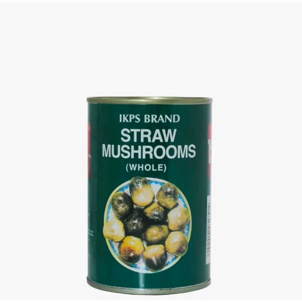 

Straw Mushrooms Whole / Jamur Merang dalam Kaleng / IKPS Brand